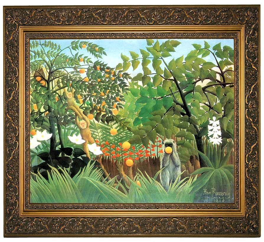 Amazon.co.jp: アンリルソーExotic Landscape – Framed